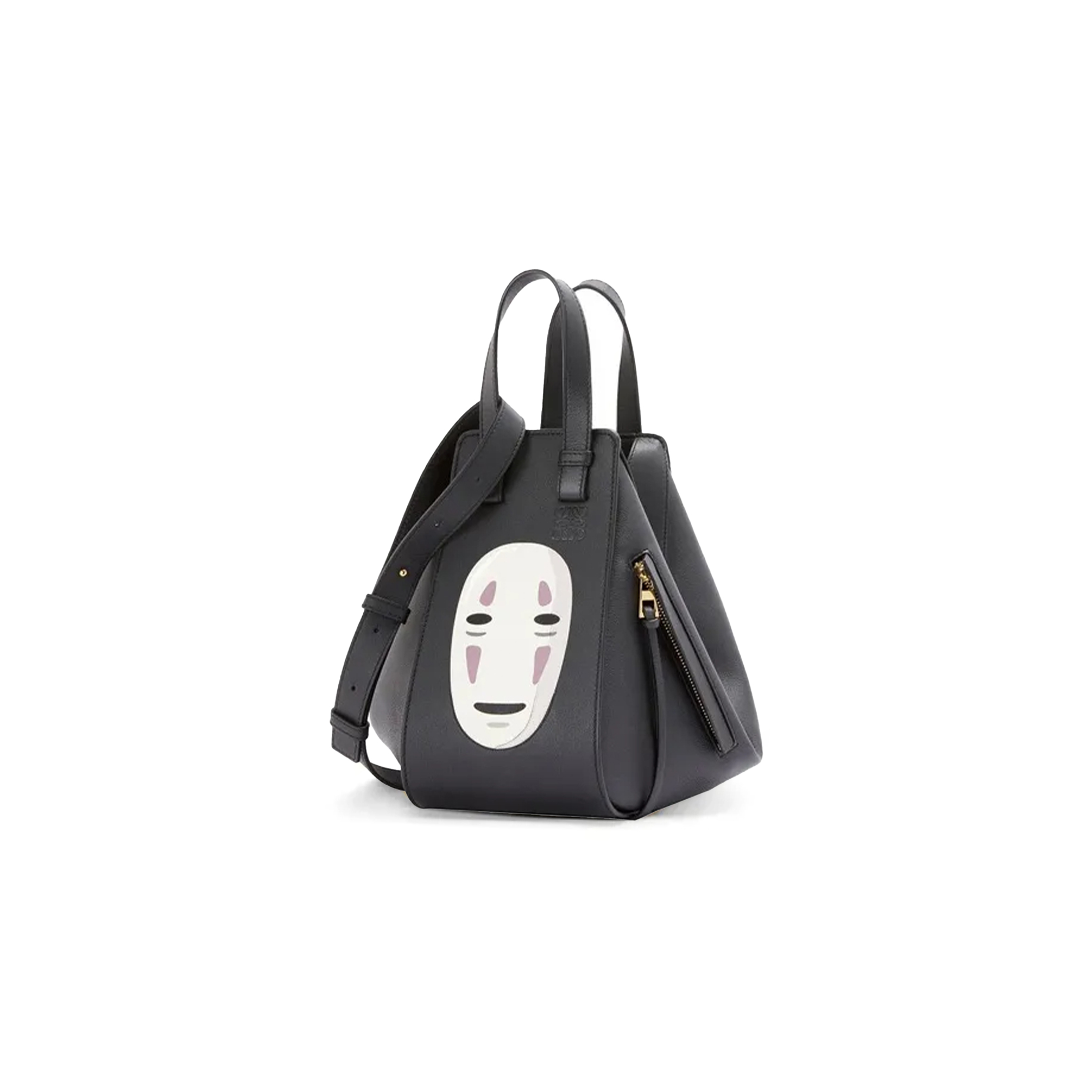 LOEWE X STUDIO GHIBLI HAMMOCK COMPACT BAG IN CLASSIC CALFSKIN A538S35X36-1100 (30*25*13.5cm)